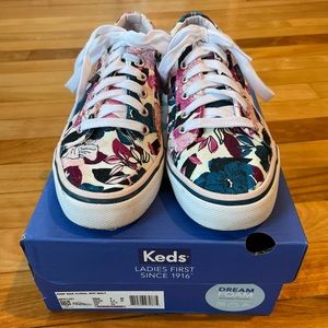 KEDS, womens, jump kick floral sneakers